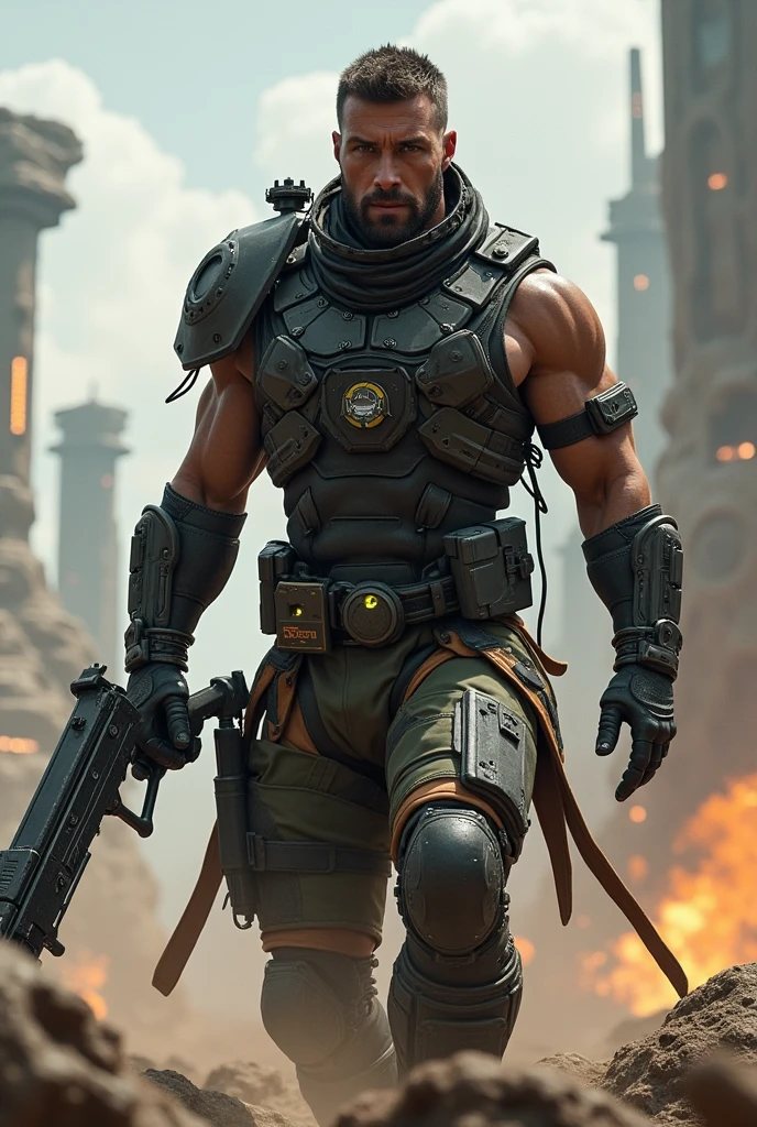 Real Sci-Fi Man Fighter