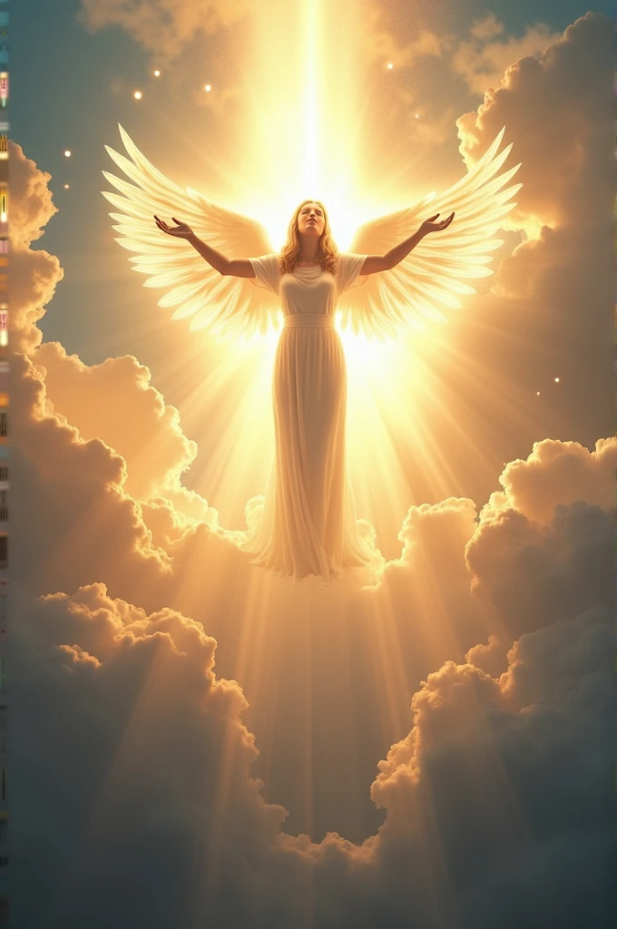 Create a women's t-shirt with just the shirt with an image of a rapture of the church