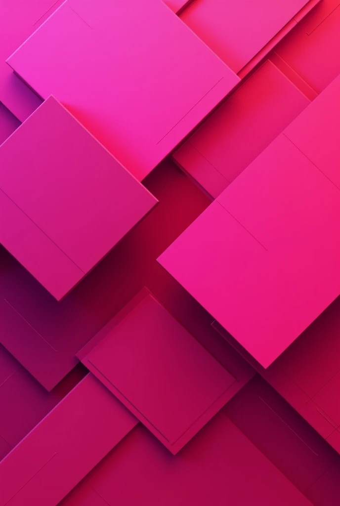 A fuchsia flag witha series of geometric shapes, specifically rectangles and lines, layered in a dynamic composition that suggests movement. The color palette should be dominated by shades of fuchsia, complemented by gradients and highlights to add depth and dimension while maintaining the same style as the original image.