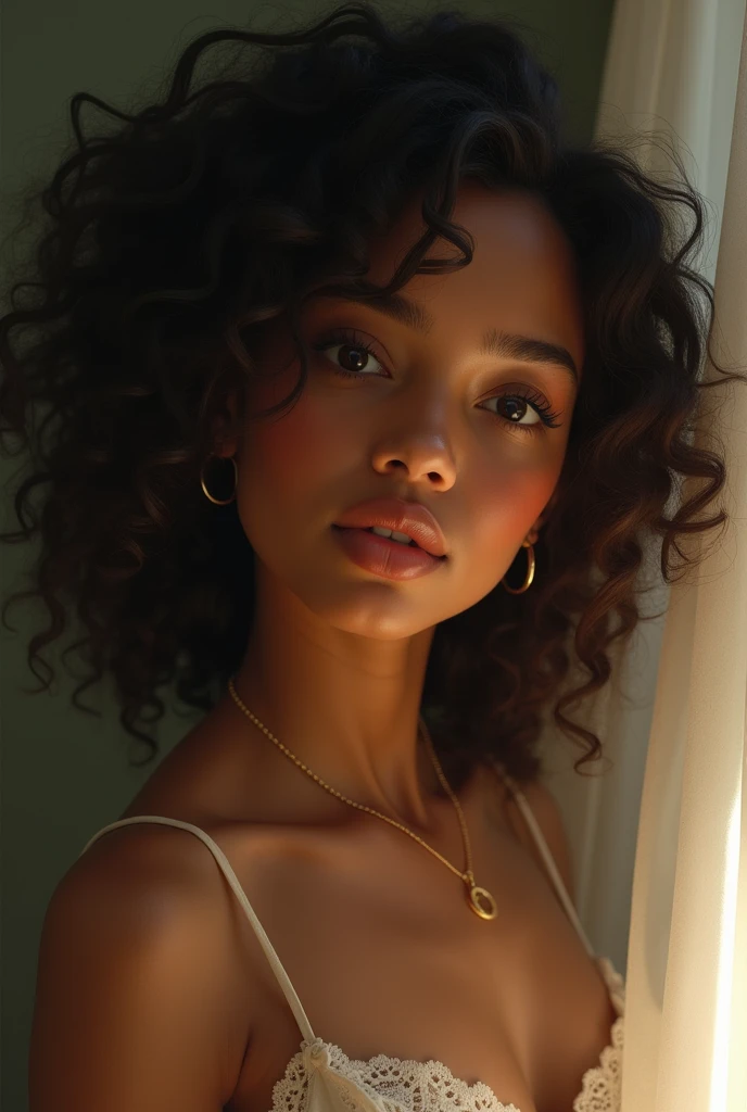 Une fille metisse amoureuse d’un garçon loin d’elle