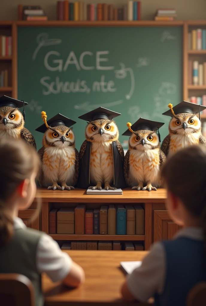 5 Owls motivating students