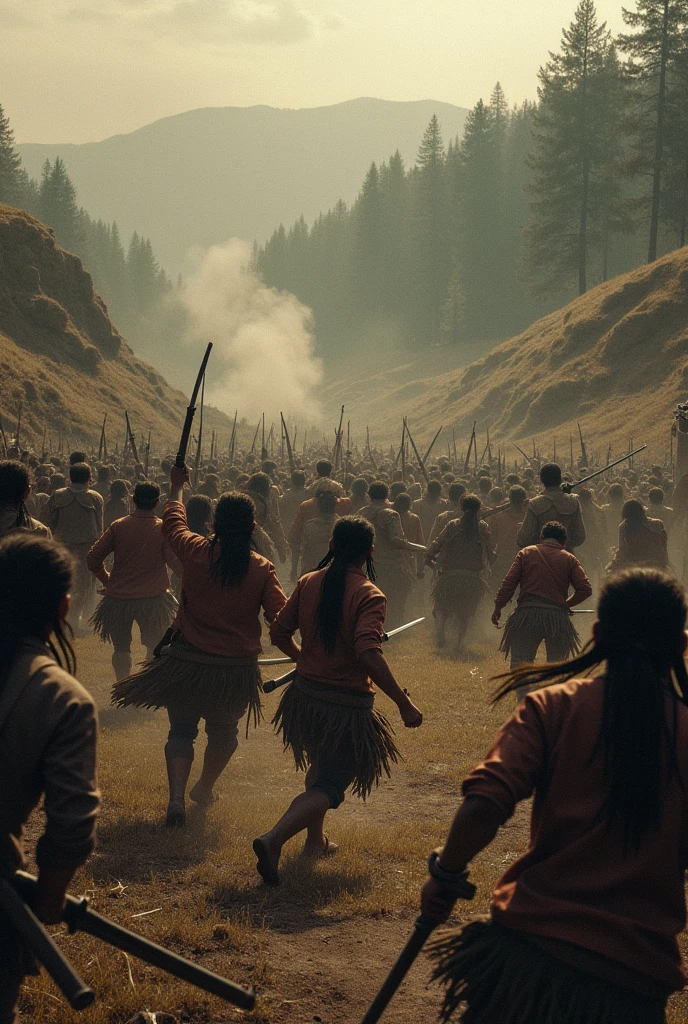 American Frontier,Indigenous massacre,