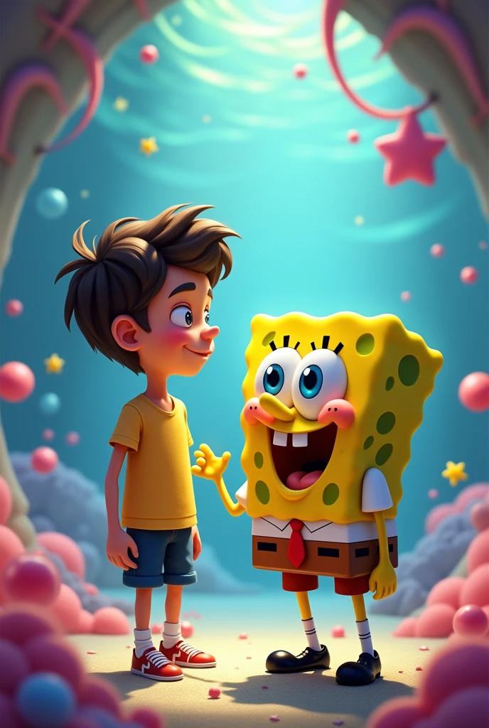Milo j with spongebob