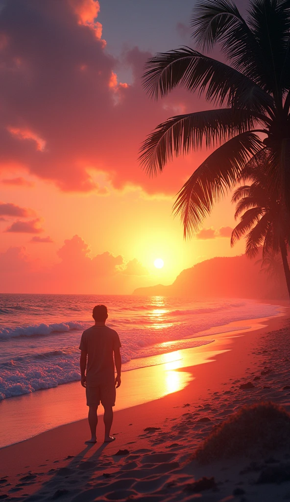 Beach sunset