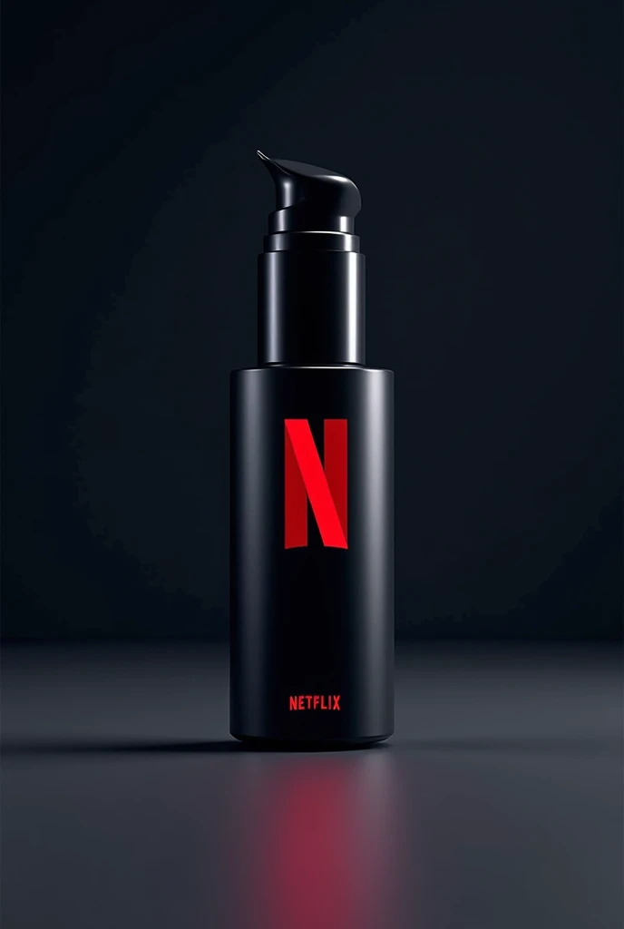 Create a image of serum in the brand name of netflix