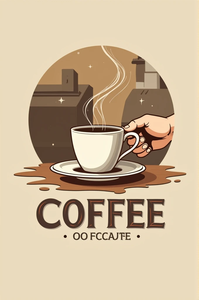 can you make me a logo in my businesses about coffee shop