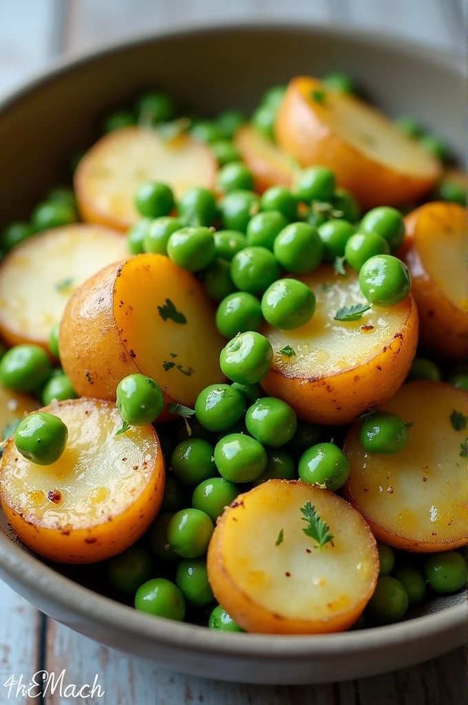 Pea potato recipe