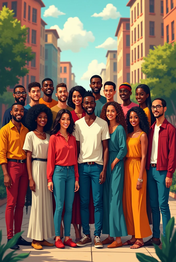 Create an image that describes diversity