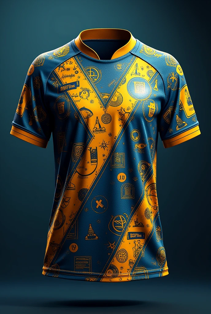 Forensic theme jersey design
With 3 main colours only
May use doodle arts