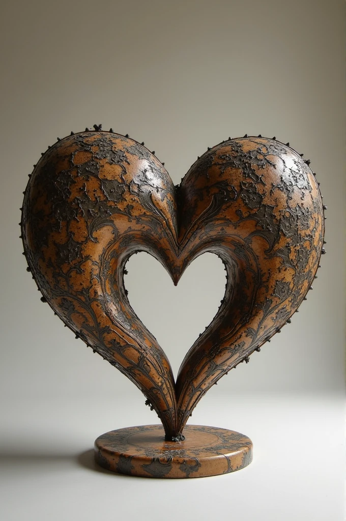 A heart made by 