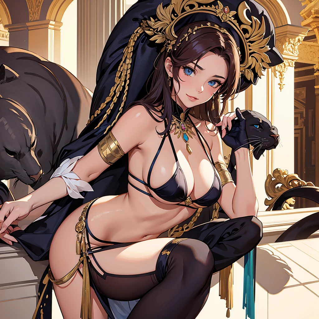 Bacchante on a Panther