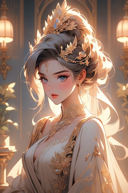 (masterpiece:1.2), Best Quality, (illustration:1.2), (ultra detailed), hyper details, (delicate detailed), (intricate details), (cinematic light, Best Quality Backlights), Delete line, soloist, perfect body, (1 girl), detective Harriet Murphy, (make up), high contrast, (better lighting, an extremely created and beautiful), (cinematic light), showy,
