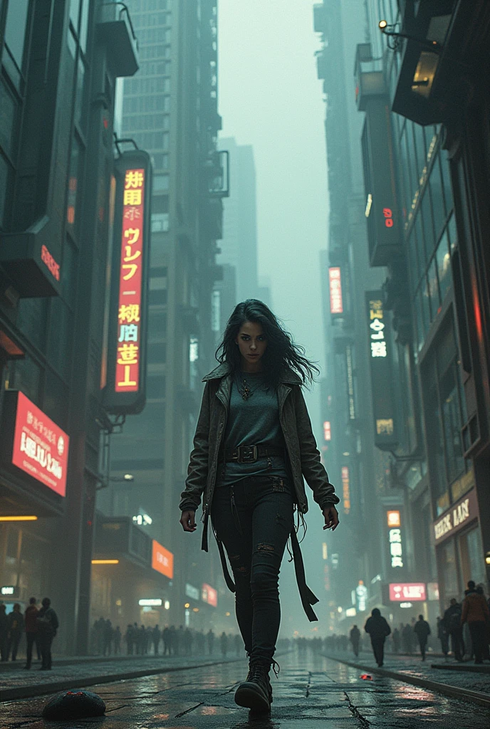 A dystopian future where technology has become an invasive force in society. A young woman rebels against the system, fighting to reclaim her individuality and freedom. The story explores themes of surveillance, control, and the human spirit's resilience.

Would you like to add any specific elements or genres to this prompt? For example, you could specify a particular setting (e.g., a futuristic metropolis, a remote island), a specific genre (e.g., cyberpunk, science fiction, dystopian), or a specific character (e.g., a hacker, a rebel leader, a scientist).