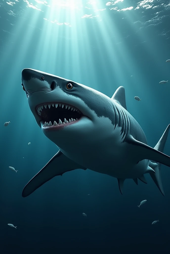 I am fisheries student make shark picture