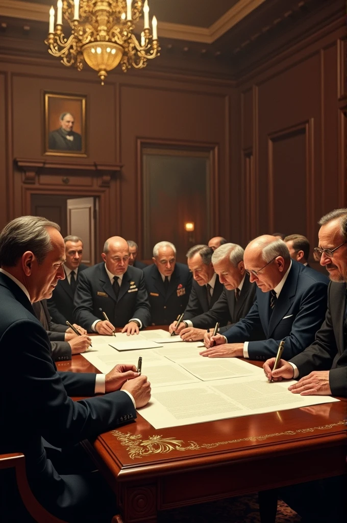 Signing of the Geneva Conventions
