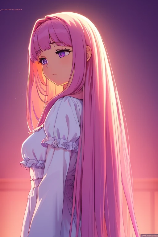 (masterpiece:1.2), Best Quality, (illustration:1.2), (ultra detailed), hyper details, (delicate detailed), (intricate details), (cinematic light, Best Quality Backlights), Delete line, soloist, perfect body, (1 girl), stylized artwork, purple and pink theme, girl, Purple long hair, white empty eyes, pink top, pink roses, see through skeleton overlay, foliage, leaves, Watercolor splash, (make up), high contrast, (better lighting, an extremely created and beautiful), (cinematic light), showy,