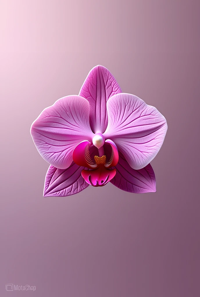 An interactive logo called motashop can have a figure of an orchid for a virtual store of women&#39;s and men&#39;s clothing 