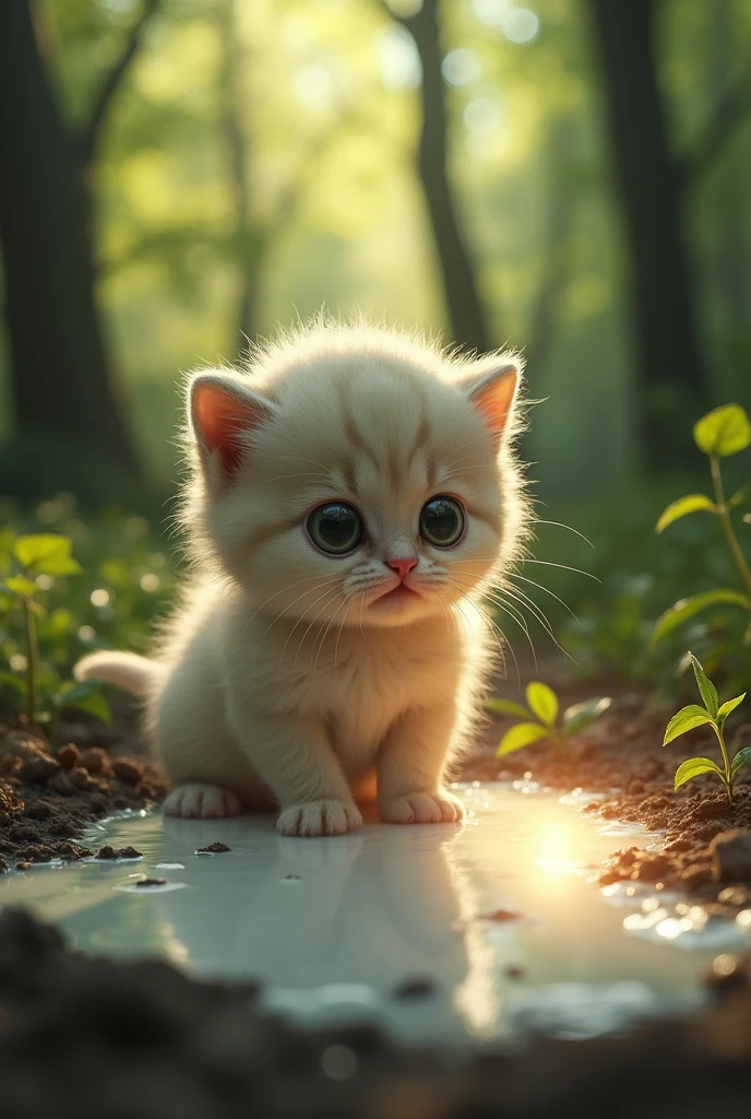 kitten milk Being spoiled Assault rifle Healing in the forest