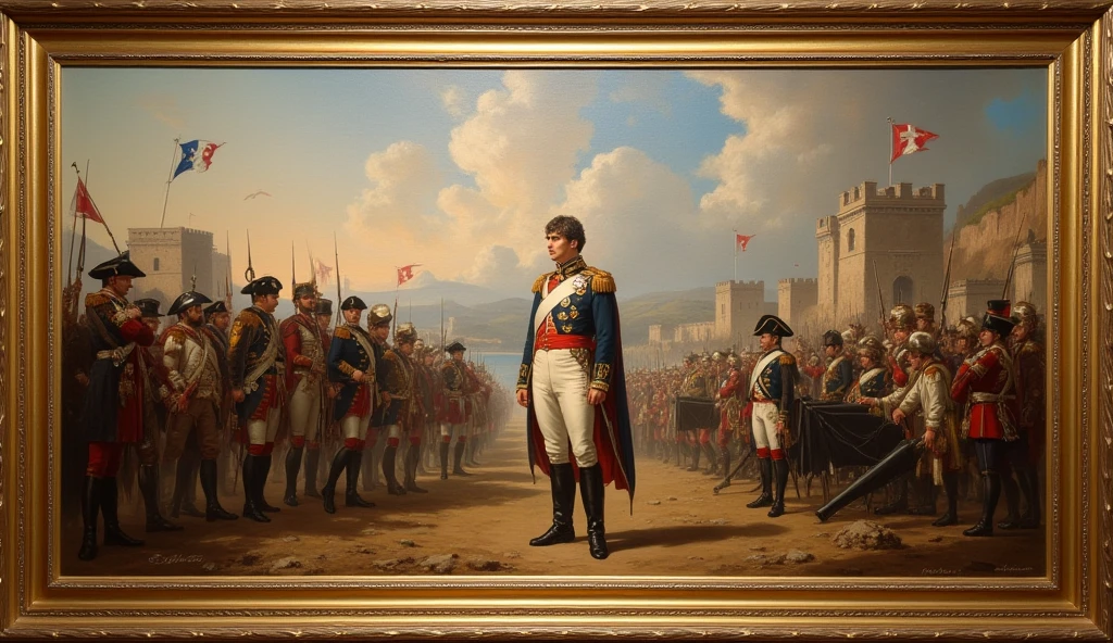 oil painting, Napoleonic Empire