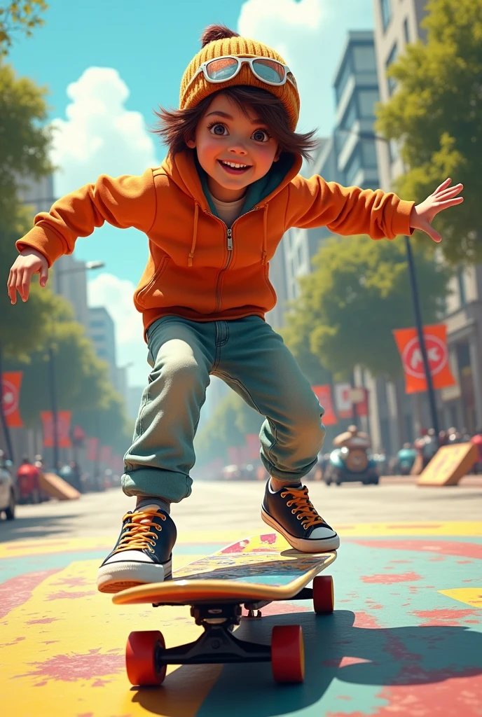 skateboard、really like、uncle