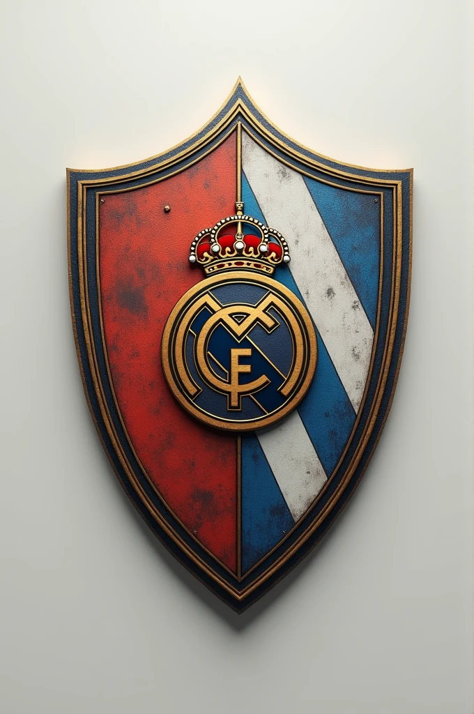 Make a single shield between that of Real Madrid and that of Colo Colo