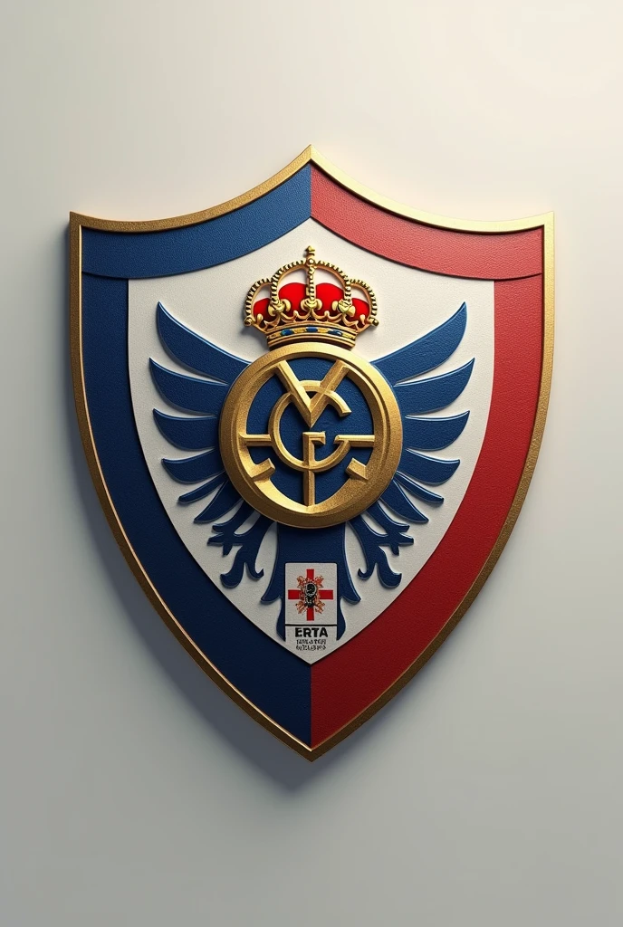 Make a single shield between that of Real Madrid and that of Colo Colo 