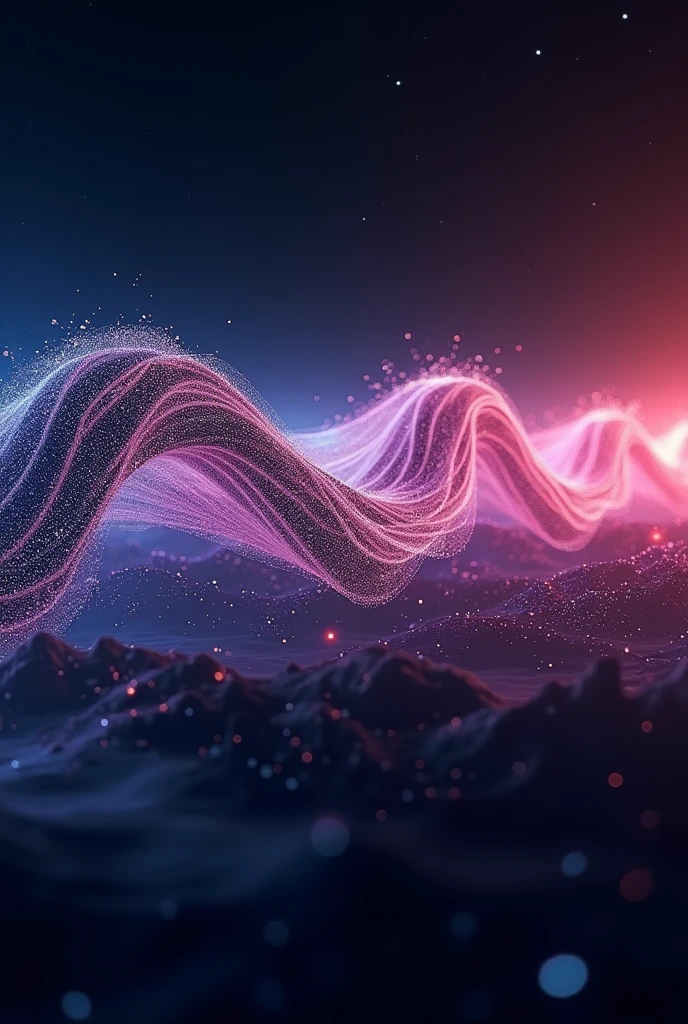 an image of:
An electromagnetic wave that has a frequency of 5.0