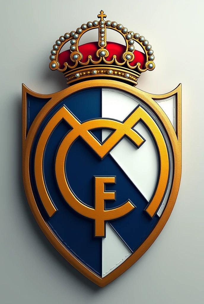 Make a single shield between that of Real Madrid and that of Colo Colo 