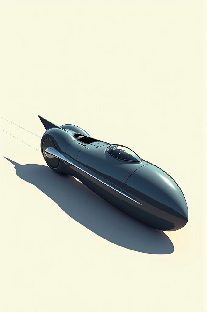 Bullet bike 2d image facing Crosley left
