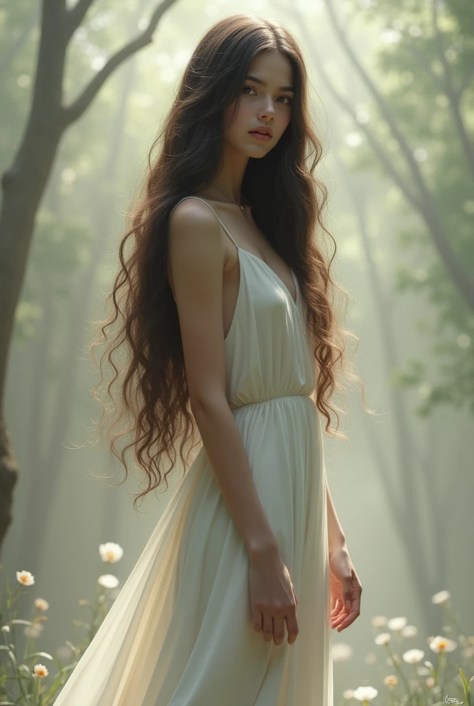 1 girl 175cm tall long hair