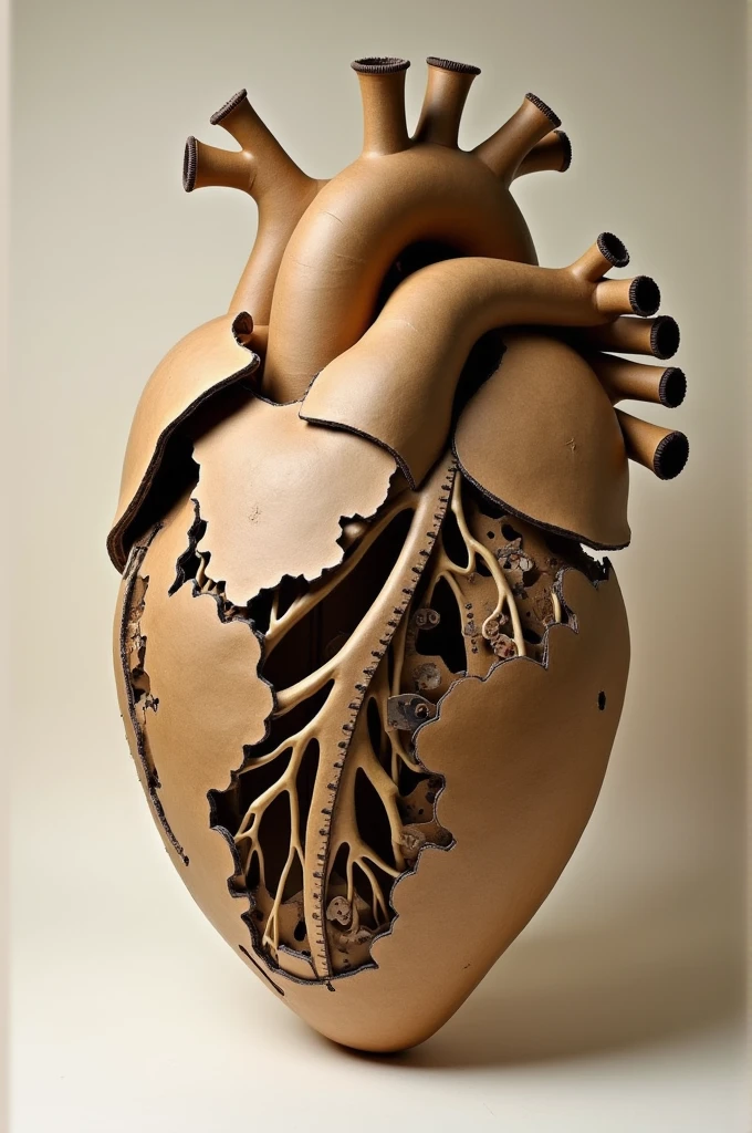 Create images A creative model on the mechanics of the heart Mathias Malzieu made of cardboard