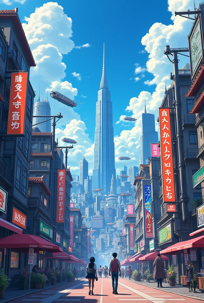 A Japanese Anime City!
