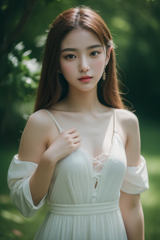 (daydream), 1girl, (breast (upper body)) 1girl, (erotic_, (masterpiece)), pretty young face (Russian) (Asian), (lace dress), adept art, very best quality detailed face:1.5, (8k HD graphic, (soft and chill light), best quality detailed ultra highres:1.2 dynamic lighting, artstation, winner photography, volumemetricslighting), (blur background)