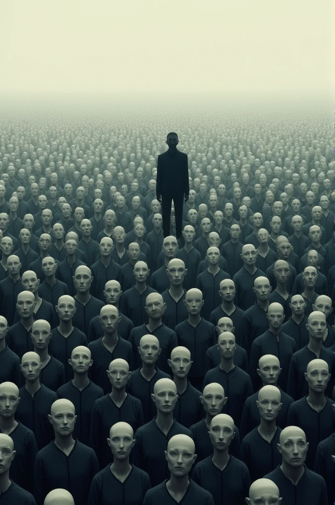 sea of the same looking people