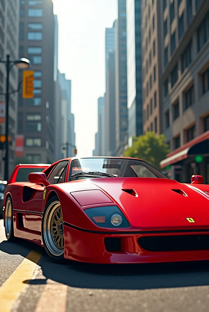 Ferrari F40 parking