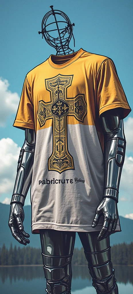 Design me an Adventist Master Guide T-shirt but with the four logos that appear in the image