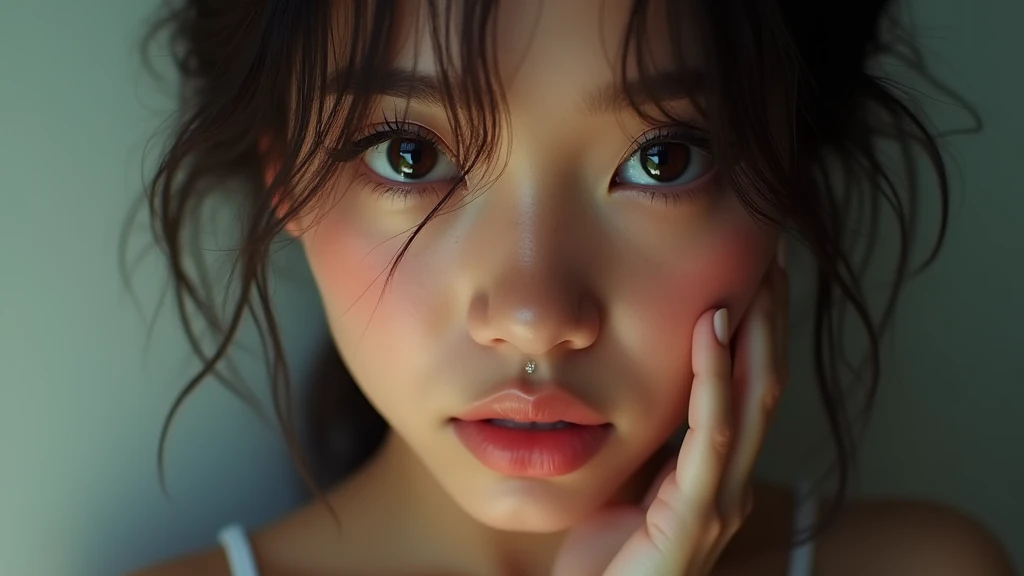 Create realistic portrait photography, 8k    -v