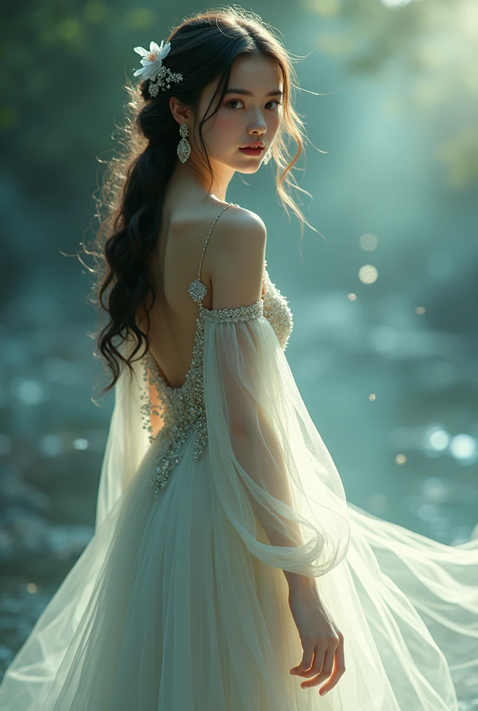I am waiting for you, a girl 1, pari bala dress