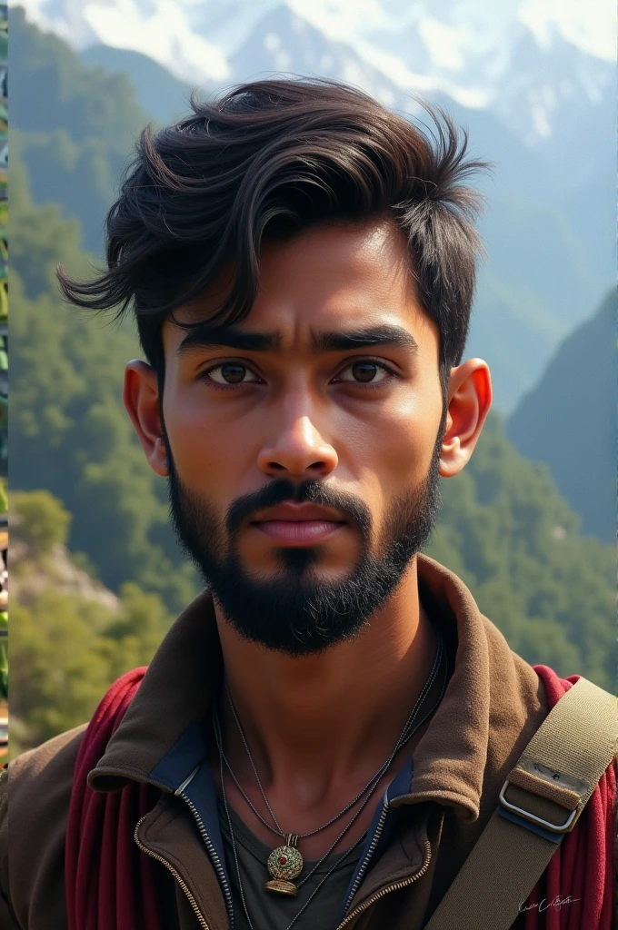 20yrs old nepali boy little beard also from kahatriya origin
