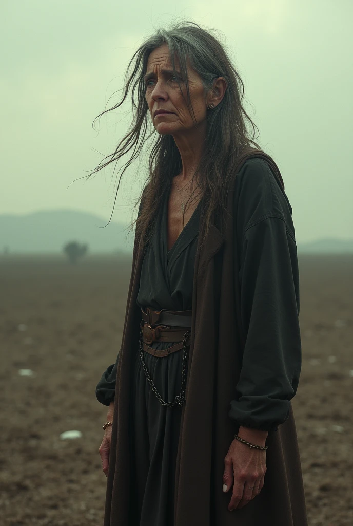 A woman who, after facing countless difficulties, simply wants to disappear from the map