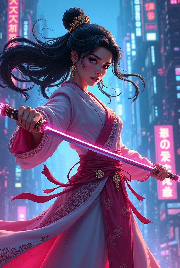 A Magic card, The Gathering. Representing Princess Jasmine, the Alladin, like a Ninja from Kamigawa, Rajah’s tiger is Neon Dynasty, the Alladin, Like a guardian spirit.