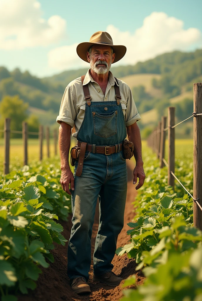 Here, the farmer、trademark、farm