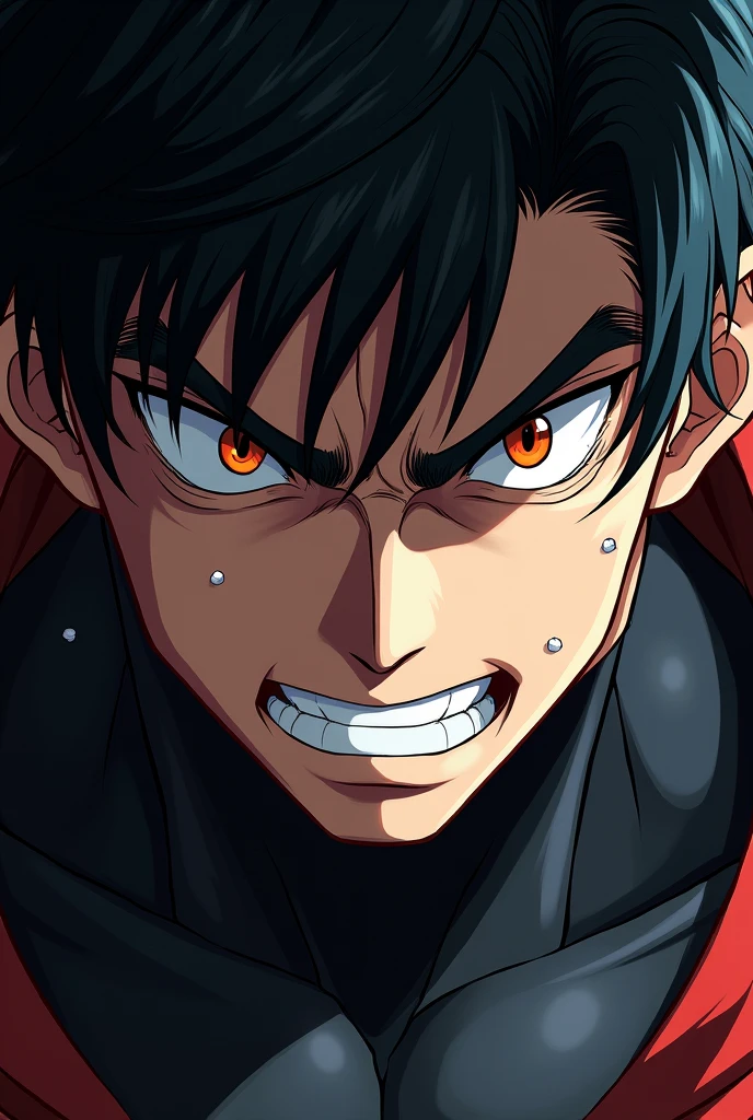 Recommendations
Copy
very close-up image of SUNG JIN WOO\(solo leveling\(manhua\),screaming, angry\), shadow monarch pose,realistic art style.
