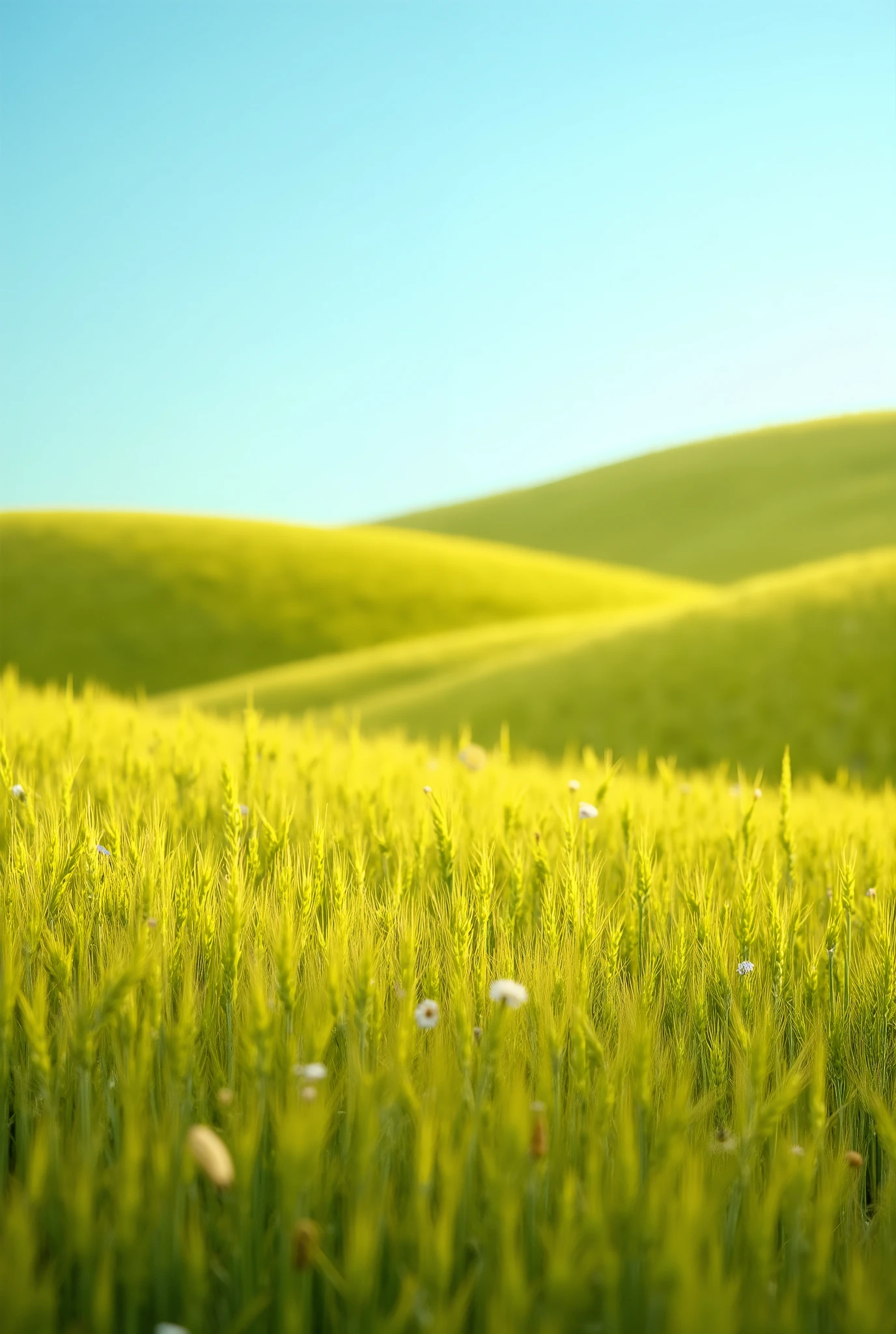 oat pasture, vertical, photoshot