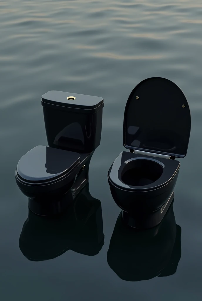10 dollar toilet Vs 100 dollar toilet comparison in black colour in water more beautiful toilets
