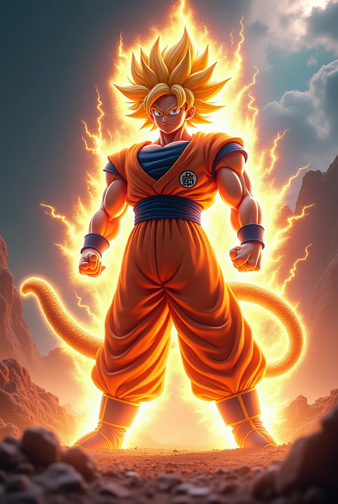 Create Goku ssj5 
