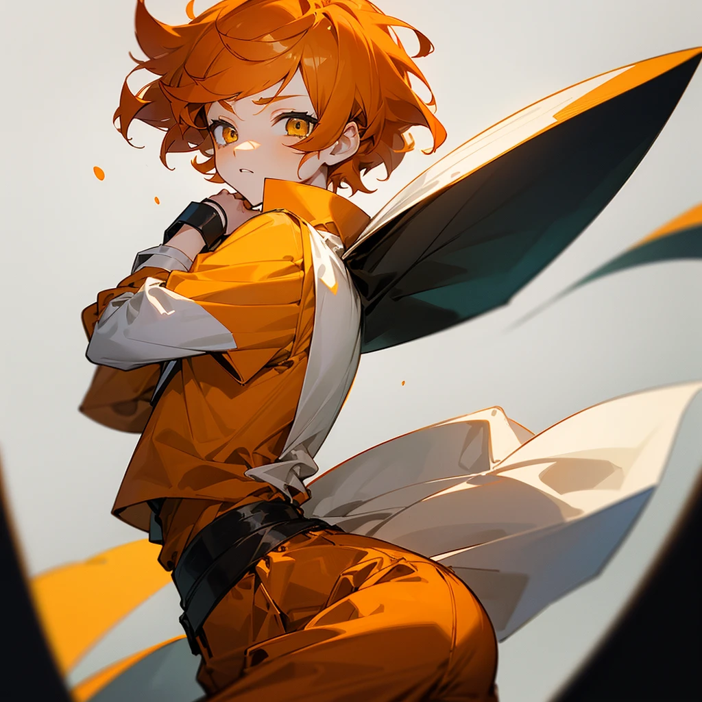anime boy, short boy, , orange hair, yellow eyes small, cute, short hair, boy, small, long sleeve, hair with bangs
(*I'm Elliot, a short guy with 5'3, I always wear an oversized orange shirt and swearpants, I had a medium curly, fluffy ginger hair with white skin and yellow eyes
(I'm a boy. My pronouns are he/him)
jail, prision, cell, prision backgroung, grey background