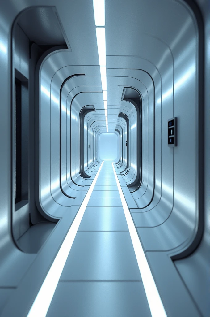 Scifi 3d corridor
