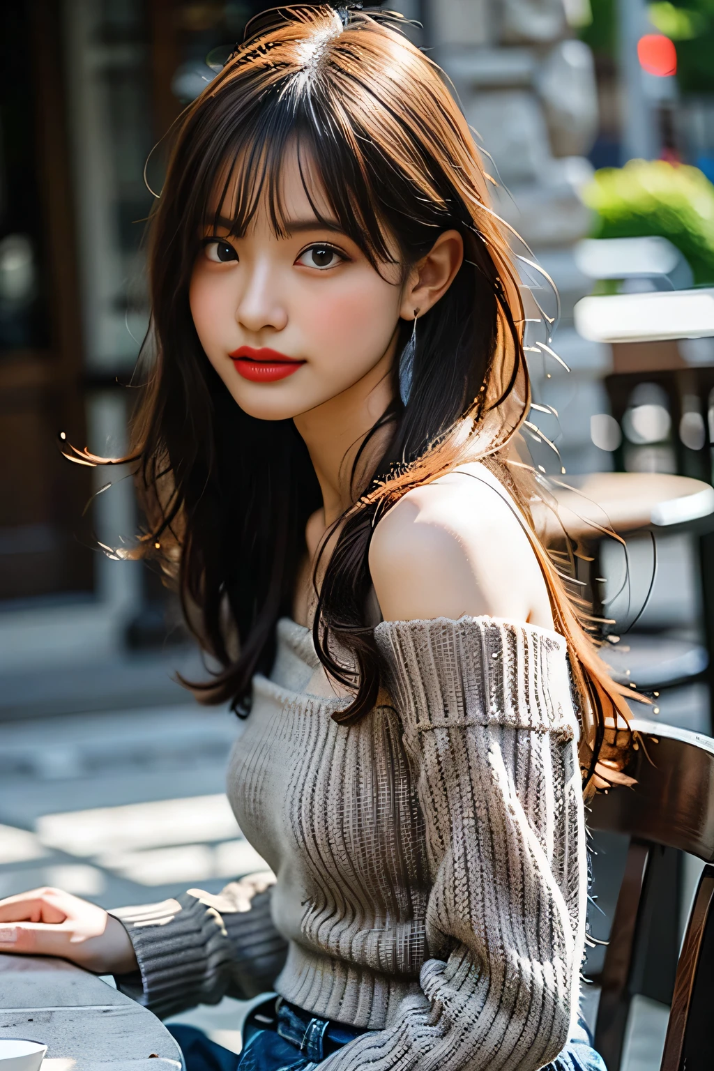 Beautiful woman, Sleep on your back,Pink nipples, Large Breasts,Shibuya Ward,Scramble crossing, Spread your legs, Shine脚,Expose,thin, Illuminates the whole body, Kissing Face, Shorts, Torn clothes,((masterpiece:1.4)、(Highest quality:1.4)、(Realistic:1.7))、1、(upper arm:1.4、Two legs:1.4)、(Perfect Anatomy:1.4)、(Perfect female body:1.4)、Portrait of、Close-up photo、Full Body Shot、((Tabletop:1.4), (Highest qualityの:1.4), (Realistic:1.7), (Woman sitting cross-legged)、work, beautiful girl, Very beautiful child:1. 4), Shine, Natural skin texture, (Perfect female body: 1.4), (Perfect female body: 1.) 4), Portrait of, Close-up photo, (Full body photo), Fantasy art, Soft Front Light, Beautiful expression, Cute Face, Beautiful breasts, Beautiful ass, Beautiful Eyes, Clear and eye-catching, Beautiful and attractive, Beautiful Eyes, Tight waist, RAW Photos, Red lips, ((Gray Hair, Long Hair)) , 1 Screen Display, ),((Off-the-shoulder white hand-knitted mini dress))、 (Sexy posture), (Milky Way in the sky),(Black panties)、(Earrings)、(Laughter), Manicure