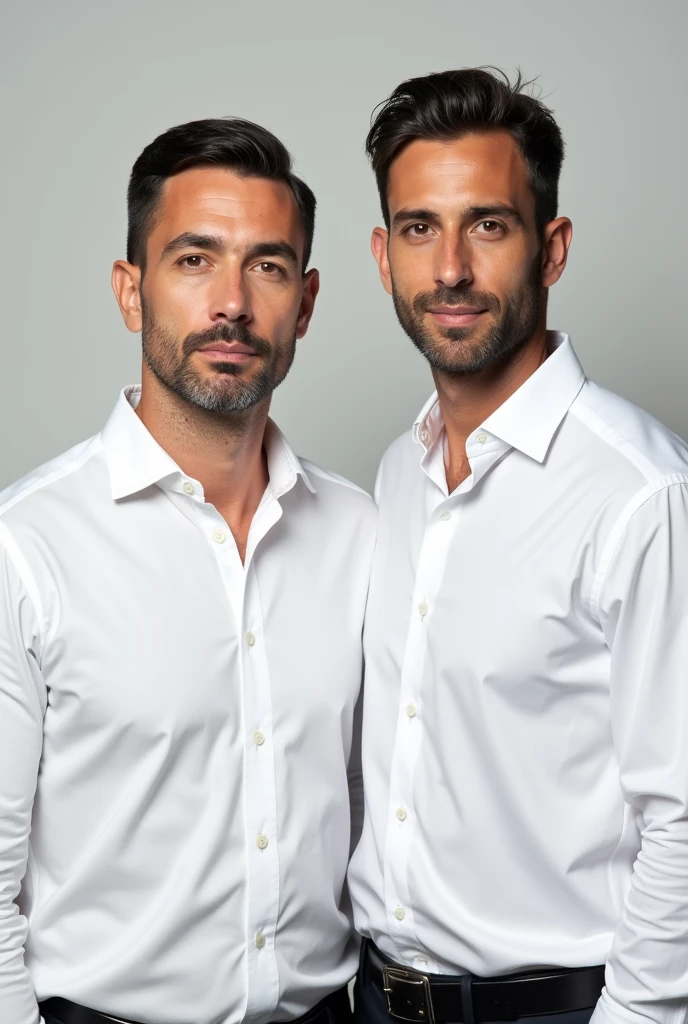 A man in Indian LUX VENUS undervest and LUX Classic underwear and with one man friend were onlyunder vest and were black trunk underwear